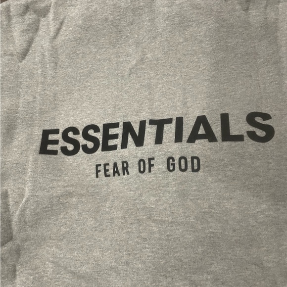 Essentials fear of god dark oatmeal hoodie and pants full set - Picture 4 of 4